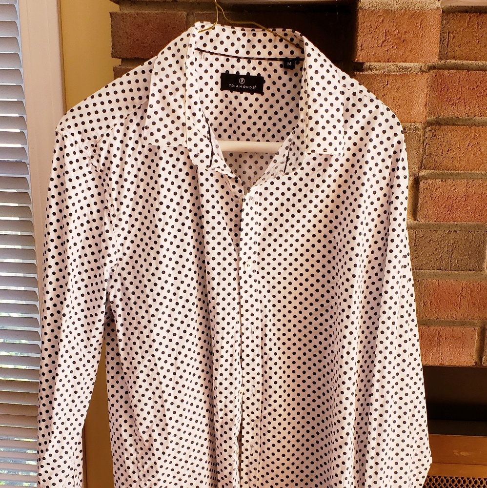 7 Diamond button Down
